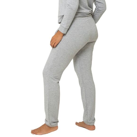 Lively Womens The Terry Joggers Pants Medium Heather Gray - Picture 2 of 3